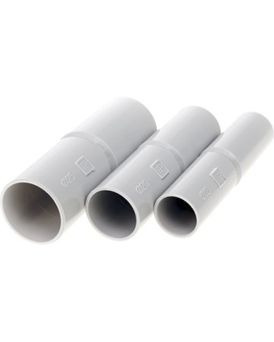 Патрубок-муфта д16 (100 шт/уп) Промрукав PR.01716 в Махачкале Повороты, муфты, тройники Pintop.ru