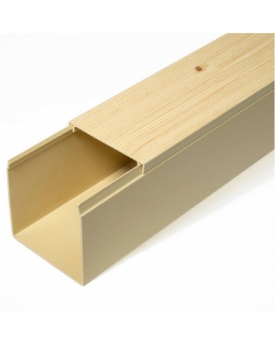 Кабель-канал сосна 2-й замок 60х60 (24м/уп) Промрукав (PR.025450) в Махачкале Кабель-канал Pintop.ru