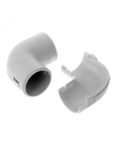 Соединитель угловой разборный д16 (100 шт/уп) Промрукав PR.07516 в Махачкале Повороты, муфты, тройники Pintop.ru