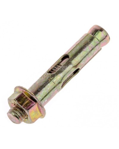 Анкерный болт с гайкой оцинкованный М6/8х120 (50 шт/уп) Промрукав (PR08.3059) в Махачкале Крепеж Pintop.ru