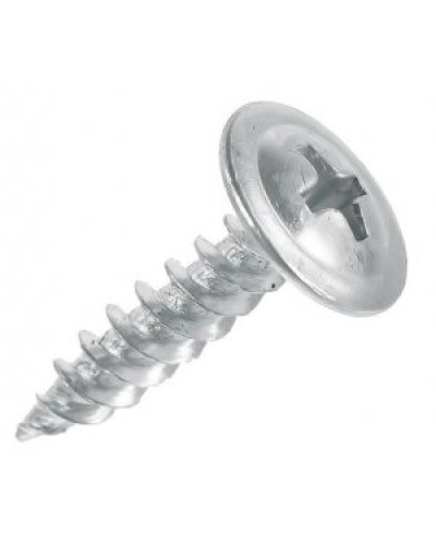 Саморез 4.2х32 с прессшайбой, острый,цинк (100шт/уп) Промрукав PR08.3626 в Махачкале Крепеж: Дюбели, шурупы, саморезы Pintop.ru