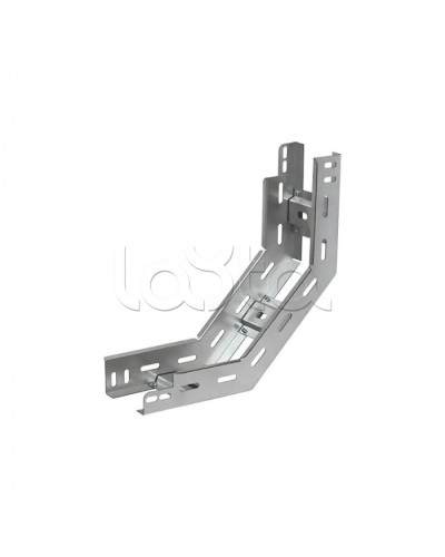 Угол вертикальный внутренний 90 градусов лестничный 400х150 (1,5 мм) Промрукав (PR08.5560) в Махачкале Аксессуары для лотков Pintop.ru