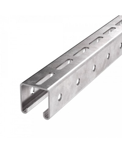 Профиль STRUT HDZ ПС-41х41х400 (2,0 мм) Промрукав (PR08.5901) в Махачкале Аксессуары для лотков Pintop.ru