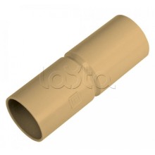 Патрубок-муфта с ограничителем сосна д25 (40шт/480шт уп/кор) Промрукав (PR13.0261)