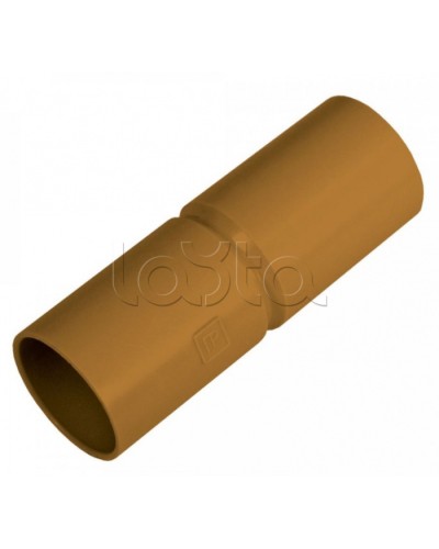 Патрубок-муфта с ограничителем бук д16 (100шт/1200шт уп/кор) Промрукав (PR13.0265) в Махачкале Повороты, муфты, тройники Pintop.ru