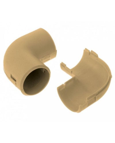 Соединитель угловой разборный сосна д16 (100шт/1000шт уп/кор) Промрукав (PR13.0279) в Махачкале Повороты, муфты, тройники Pintop.ru