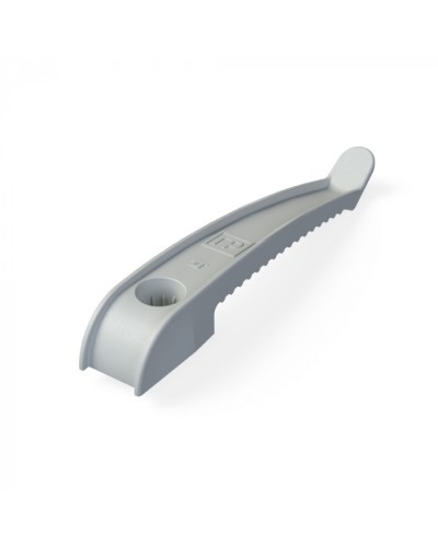 Держатель кабеля односторонний для прямого монтажа в гофроящике серый (200 шт/кор) Промрукав (PR13.0490) в Махачкале Аксессуары для кабель-канала Pintop.ru