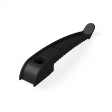 Держатель кабеля односторонний для прямого монтажа в гофроящике черный (200 шт/кор) Промрукав (PR13.0491)