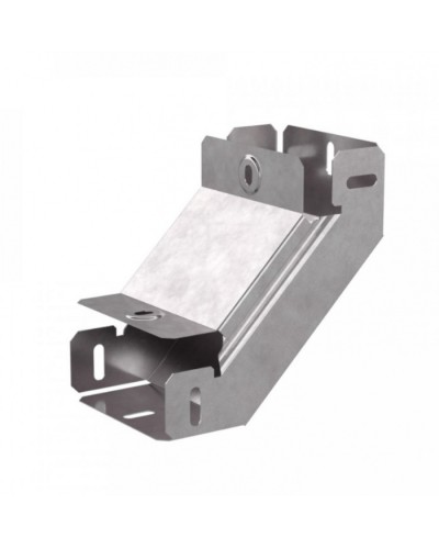 Угол вертикальный внутренний 90 градусов с крышкой Стандарт 100х50 Промрукав (PR16.0445) в Махачкале Аксессуары для кабель-канала Pintop.ru