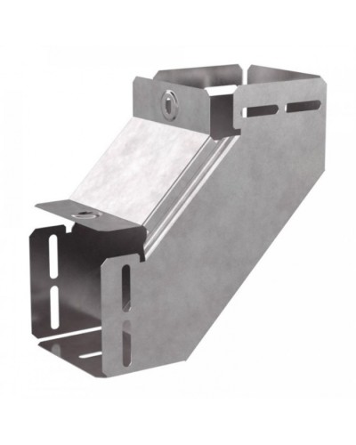 Угол вертикальный внутренний 90 градусов с крышкой Стандарт 100х100 Промрукав (PR16.0526) в Махачкале Аксессуары для кабель-канала Pintop.ru