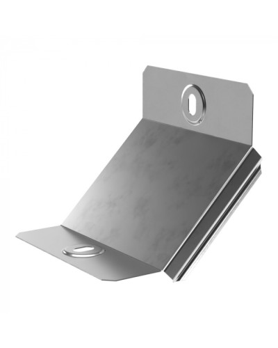 Крышка угла вертикального внутреннего 45 градусов Стандарт INOX (AISI 304) 100 Промрукав (PR16.3164) в Махачкале Аксессуары для лотков Pintop.ru