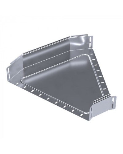 Угол горизонтальный 45 градусов Стандарт INOX (AISI 316) 500х100 Промрукав (PR16.3451) в Махачкале Аксессуары для лотков Pintop.ru
