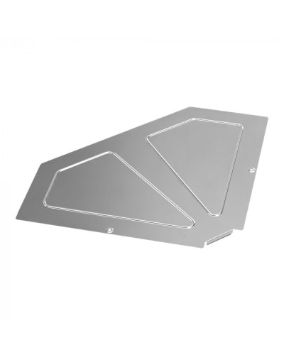 Крышка угла горизонтального 90 градусов Стандарт INOX (AISI 304) 600 Промрукав (PR16.3522) в Махачкале Аксессуары для лотков Pintop.ru