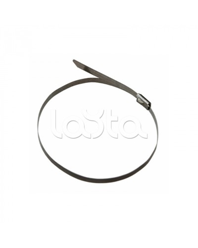 Кабельный хомут металлический 100*4,6мм для крепления термокабеля Спектрон-КХ-100-М в Махачкале Стяжки-хомуты Pintop.ru