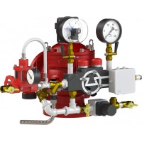 Узел управления спринклерный воздушный с электроклапаном Спецавтоматика УУ-С150/1,6Вз (Э24)-ВФ.О4-01