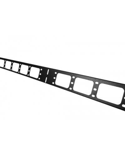 Органайзер кабельный вертикальный 42U ЦМО ВКО-М-42.75-9005 в Махачкале Кабельные органайзеры Pintop.ru