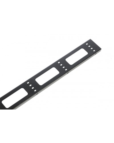 Органайзер кабельный вертикальный для стойки внешний с окнами 47U ЦМО ВКО-СТК-47-9005 в Махачкале Кабельные органайзеры Pintop.ru