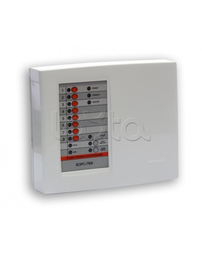 Прибор приемно-контрольный охрано-пожарный ВЭРС-ПК8П версия 3.2 в Махачкале Приемно-контрольные приборы Pintop.ru