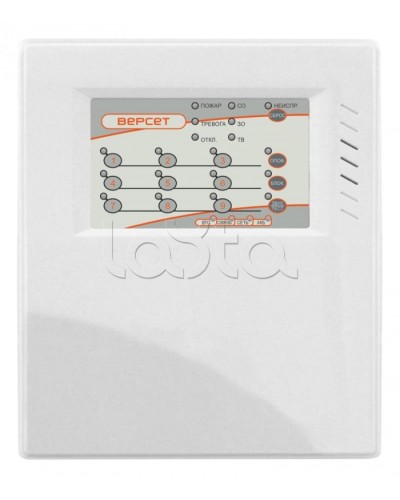 Прибор приемно-контрольный охранно-пожарный ВЕРСЕТ 09 в Махачкале Приемно-контрольные приборы Pintop.ru