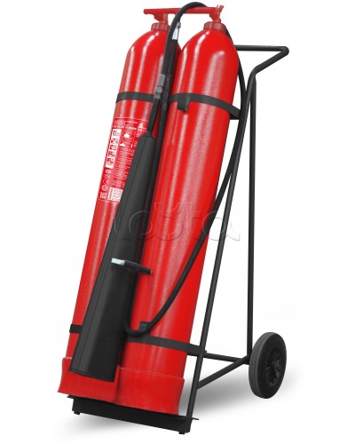 Огнетушитель ПОЖТЕХНИКА ОУ-50 Морской ИНЕЙ (144В, до 10 000V) 2х40л. (баллона по ГОСТ 949, раструб=1м) в Махачкале Огнетушители Pintop.ru