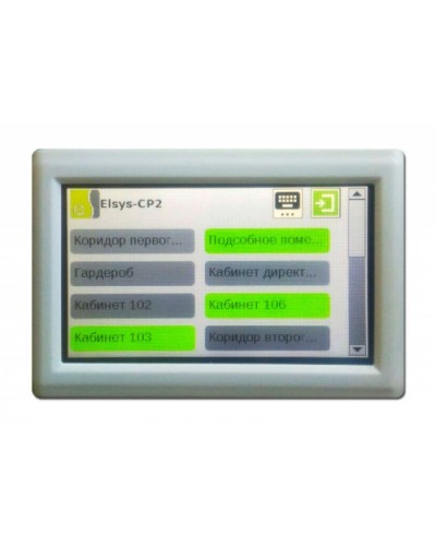 Клавиатура подсистемы охранной сигнализации Elsys-CP2 в Махачкале Сетевая СКУД Elsys Pintop.ru