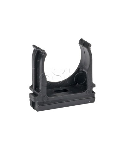 Крепеж-клипса d25 мм (10 шт) черная EKF-Plast (derj-z-25b) в Махачкале Держатели, клипсы, скобы Pintop.ru