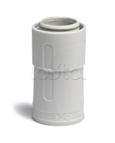 Переходник армированная труба - жесткая труба DKC 20 мм 55220 в Махачкале Повороты, муфты, тройники Pintop.ru