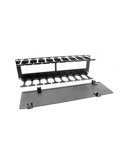 Органайзер кабельный горизонтальный 3U ЦМО (ГКО-П-3-9005) в Махачкале Кабельные органайзеры Pintop.ru