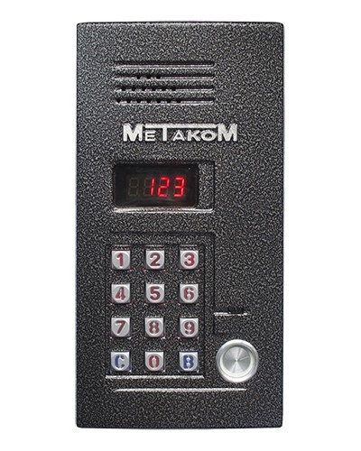 Блок вызова домофона Метаком MK2012-TM4E в Махачкале Блоки вызова многоабонентные Pintop.ru