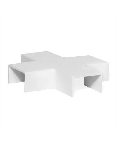 Х-соединитель 60х22 на 60х22 TWT TWT-CT60/60-XT-WH в Махачкале Аксессуары для кабель-канала Pintop.ru