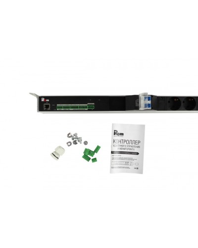 Блок силовых розеток с контроллером REM R-MC1-32-8x2S-A-1820-K в Махачкале Блоки розеток Pintop.ru