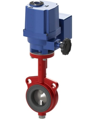 Затвор дисковый Спецавтоматика Зт 80/1,6(Э220М)-Ф.УЗ.1-АН-80 в Махачкале Устройства пуска газового пожаротушения Pintop.ru