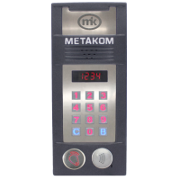 Многоабонентый антивандальный блок вызова Метаком MК2018-RFMFС