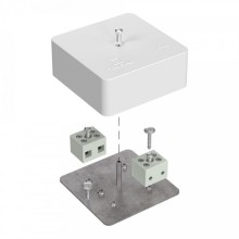 Коробка огнест для кабель-канала 40-0450-FR2.5-4 Е15-Е60 (латунь) 75х75х30 Промрукав (40-0450-FR2.5-4-Е60)