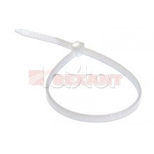 Хомут-стяжка нейлоновый, многоразовый 8x200 мм СКМ-200 белый (100шт/уп) REXANT 07-0209