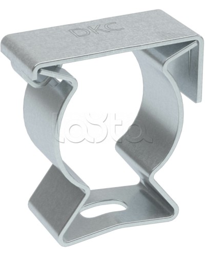 Держатель с крышкой D16, оцинкованная сталь DKC (6044-A16) в Махачкале Держатели, клипсы, скобы Pintop.ru
