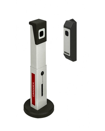 Комплект беспроводных фотоэлементов CARDDEX PR-01 (передатчик и приемник, навесной + стойка) в Махачкале Запчасти для шлагбаумов и автоматики Pintop.ru