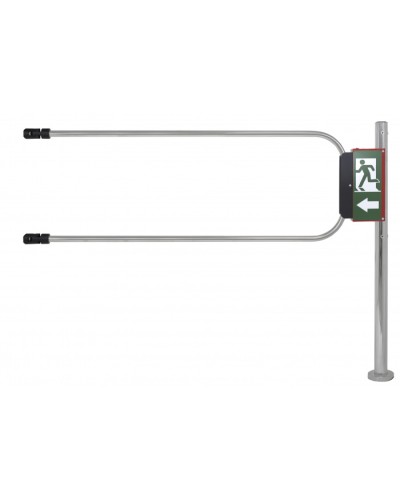 Smartec ST-GR014EC-CR - Калитка аварийного выхода с электромагнитом, хромированная, в комплекте стойка 1000 х D50 мм и створка 1400 х D25 мм. в Махачкале Калитки Pintop.ru