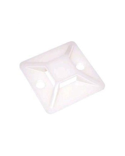 Площадка самоклеящаяся под стяжку, 20х20 мм, белая (100шт.уп) TWT-CV-ATM20 в Махачкале Расходные материалы для шкафов и стоек Pintop.ru