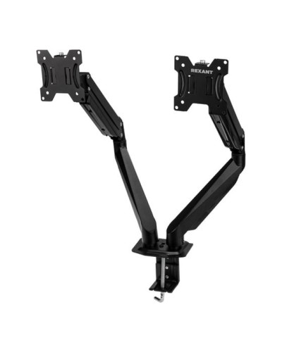 Кронштейн для двух мониторов 13-32, настольный с газлифтом, серия PROFI REXANT 38-0357 в Махачкале Системы видеонаблюдения Pintop.ru