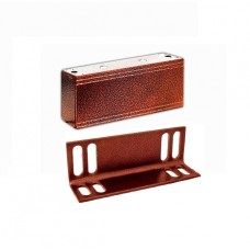 Замок электромагнитный Олевс М1-150 с уголком медный антик