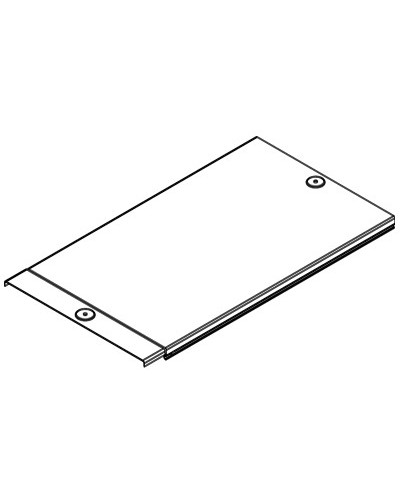 Крышка на лоток с заземлением осн. 200 L2000 (16 м/уп) DKC 35514 в Махачкале Аксессуары для лотков Pintop.ru