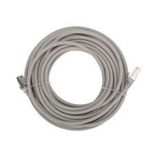 Патч-корд S/FTP, CAT 6A (10G), RJ45-RJ45, 28AWG, LSZH, серый, 10м REXANT 02-0390-10