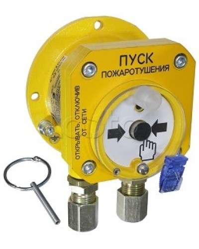 Взрывозащищенный ручной извещатель Спектрон-512-Exd-А-УДП-01-Modbus в Махачкале Пожарные извещатели (Ex) Pintop.ru