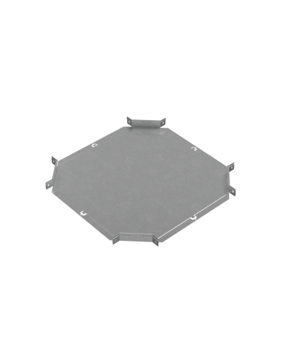 Х-разветвитель 50х500 мм ПЛЮС INOX304 КМ-Профиль (XDplus50-500 INOX304) в Махачкале Аксессуары для лотков Pintop.ru