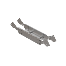 Вертикальный шарнирный угол 150х300х1,2 мм HD85 N КМ-профиль (LSHL150-300-1.2 HD85 N)