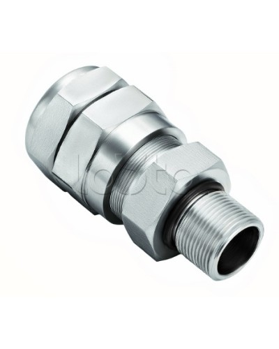 Кабельный ввод для бронированного кабеля с уплотнением внутренней оболочки кабеля резьбой G1/2, внешним диаметром кабеля D= 8-12мм и проходным диаметром кабеля d= 4-8 мм Спектрон КВБ-12/8-М-G1/2 в Махачкале Аксессуары для кабель-канала Pintop.ru