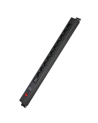 Блок распределения питания вертикальный для 19 шкафов DKC R5VSH10SWOPAM в Махачкале Блоки розеток Pintop.ru