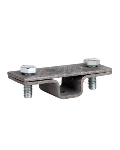 Держатель для полосы горячеоцинкованный EKF PROxima (lp-31540) в Махачкале Держатели, клипсы, скобы Pintop.ru