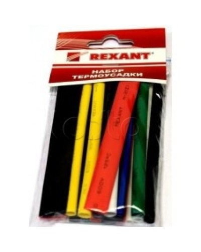 Набор термоусадочных трубок №2 (АВТО импорт) (10шт/уп) REXANT 29-0102 в Махачкале Аксессуары для кабель-канала Pintop.ru